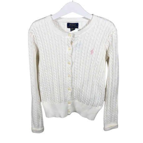Unisex Polo Ralph Lauren - Kardigan, suurus 128 - 134 - Looduslik valge ()