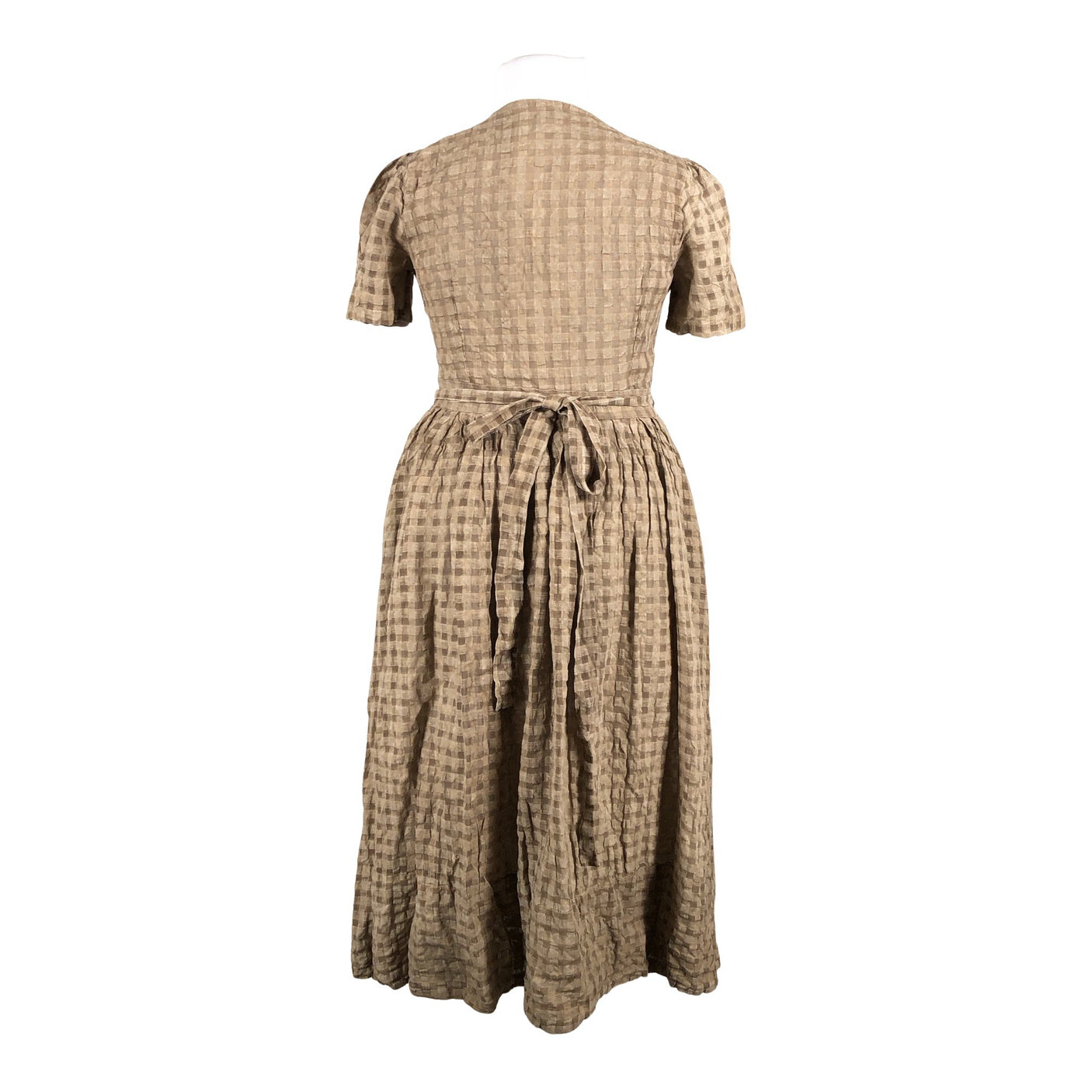 Unisex Cabbages & Roses - Mitteveniv kleit, suurus 42 - Pruun (3)