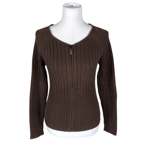 Unisex Ril's - Kardigan, suurus 38 - Pruun (1)