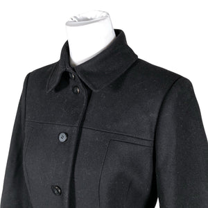 Unisex Hugo Boss - Villane mantel, suurus 40 - Must (3)