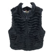 Unisex Orchestra - Kunstkarusnahast vest, suurus 146 - 152 - Must ()