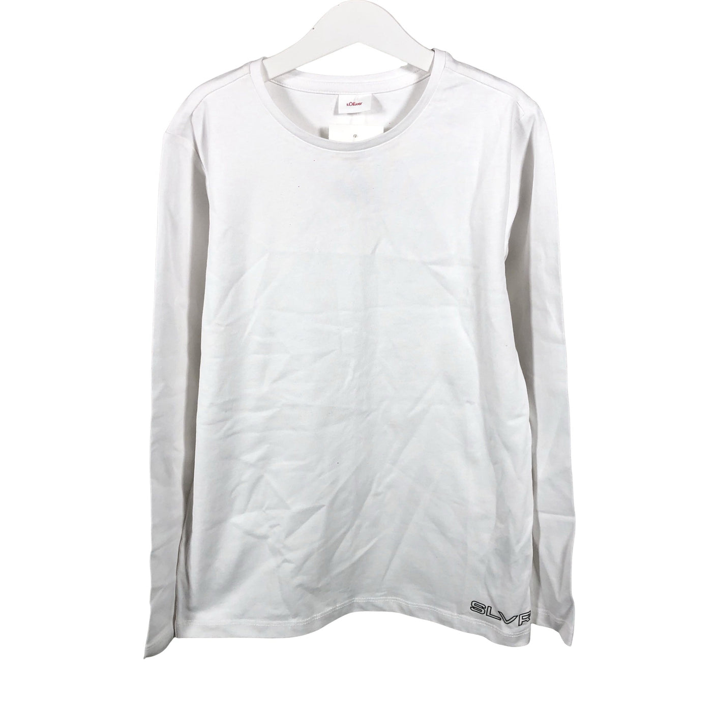 Unisex s.Oliver - Trikotaažist pluus, suurus 146 - 152 - Valge (1)