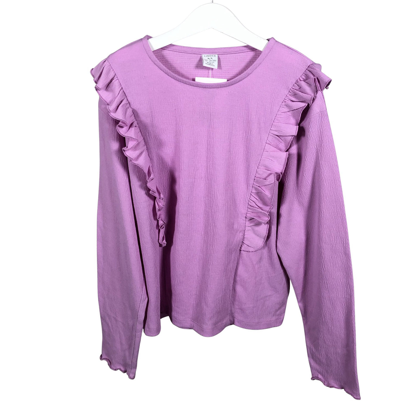 Unisex Lindex - Pluus, suurus 146 - 152 - Heleroosa (1)