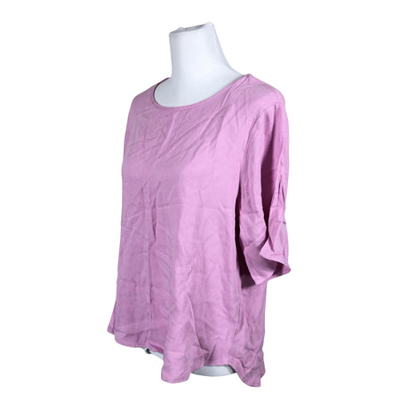 Unisex Aventura - Lühikeste käistega pluus, suurus 38 - Heleroosa (2)