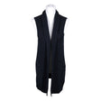 Unisex Nanso - Kootud vest, suurus 40 - Must ()