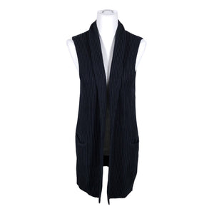 Unisex Nanso - Kootud vest, suurus 40 - Must (1)