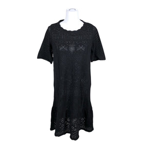Unisex Odd Molly - Kootud kleit, suurus 40 - Must (1)