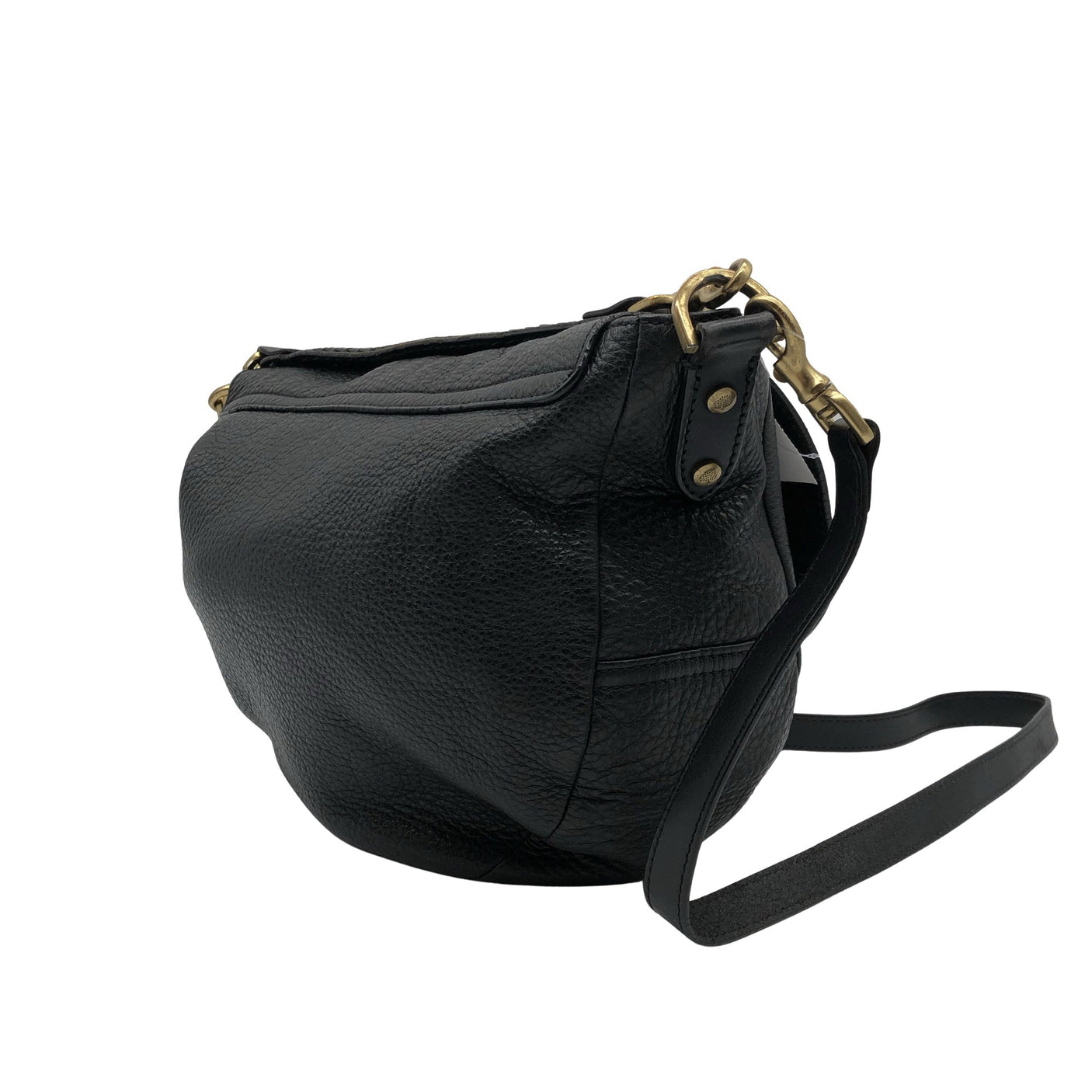 Unisex Mulberry - Õlakott, suurus Midi - Must (2)