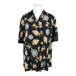 Unisex L Collection - Lühikeste käistega pluus, suurus 44 - Must ()