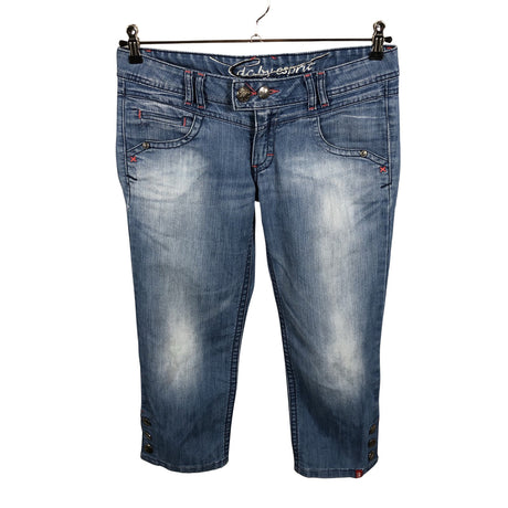 Unisex Esprit - Teksast poolpikad püksid, suurus 36 - Sinine ()