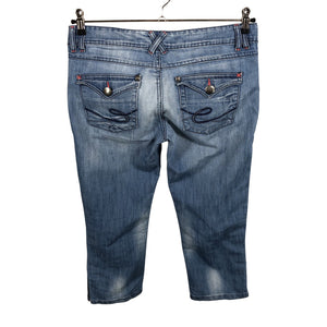 Unisex Esprit - Teksast poolpikad püksid, suurus 36 - Sinine (2)