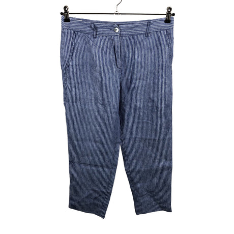 Unisex Weekend by MaxMara - Mittevenivad poolpikad püksid, suurus 38 - Sinine ()
