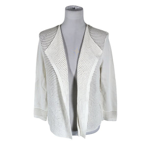 Unisex s.Oliver - Kardigan, suurus 36 - Valge (1)