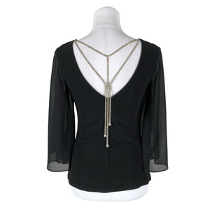 Unisex Joseph Ribkoff - Pidulik pluus, suurus 36 - Must (2)