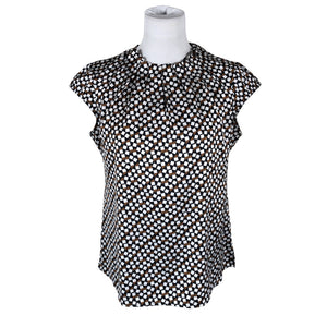 Unisex Comma - Lühikeste käistega pluus, suurus 36 - Must (1)