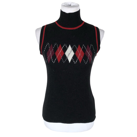 Unisex Marc Aurel - Kootud vest, suurus 38 - Must ()