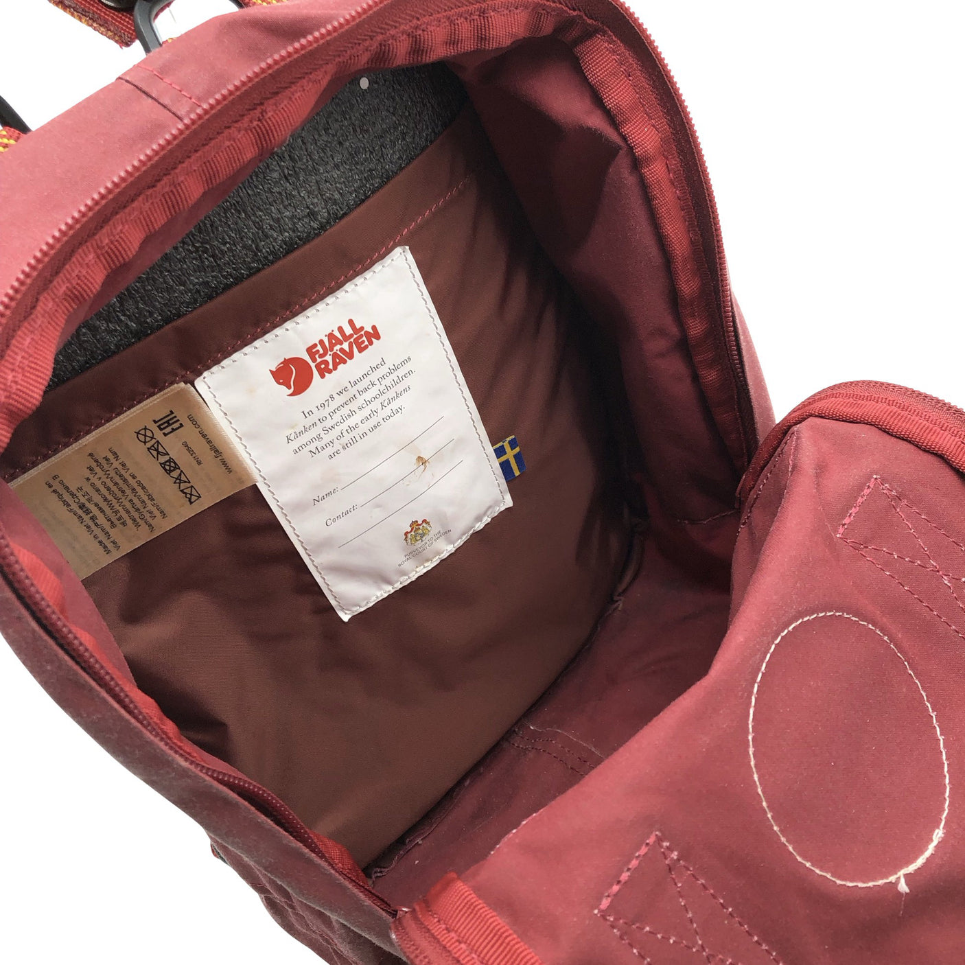 Unisex Fjällräven - Seljakott, suurus Ei kokoa - Punane (3)