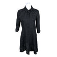 Unisex Niccolei - Mitteveniv kleit, suurus 36 - Must ()