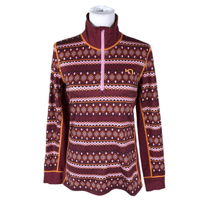 Unisex Kari Traa - Soe pesu (särk), suurus 40 - Veinipunane (1)