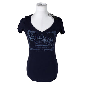 Unisex Guess - T-särk, suurus 40 - Sinine (1)