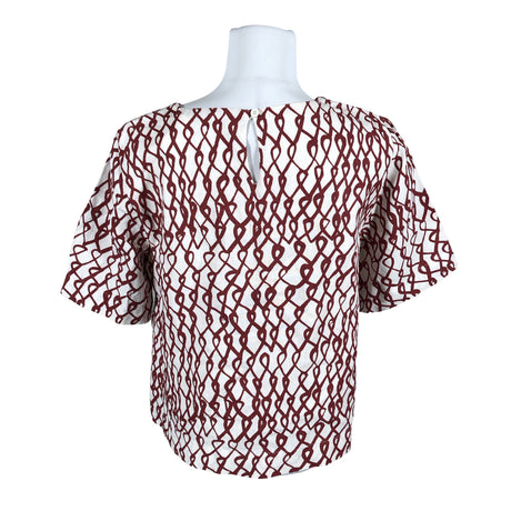 Unisex Nanso - Lühikeste käistega pluus, suurus 32 - Valge (2)
