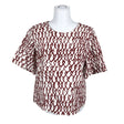 Unisex Nanso - Lühikeste käistega pluus, suurus 32 - Valge ()