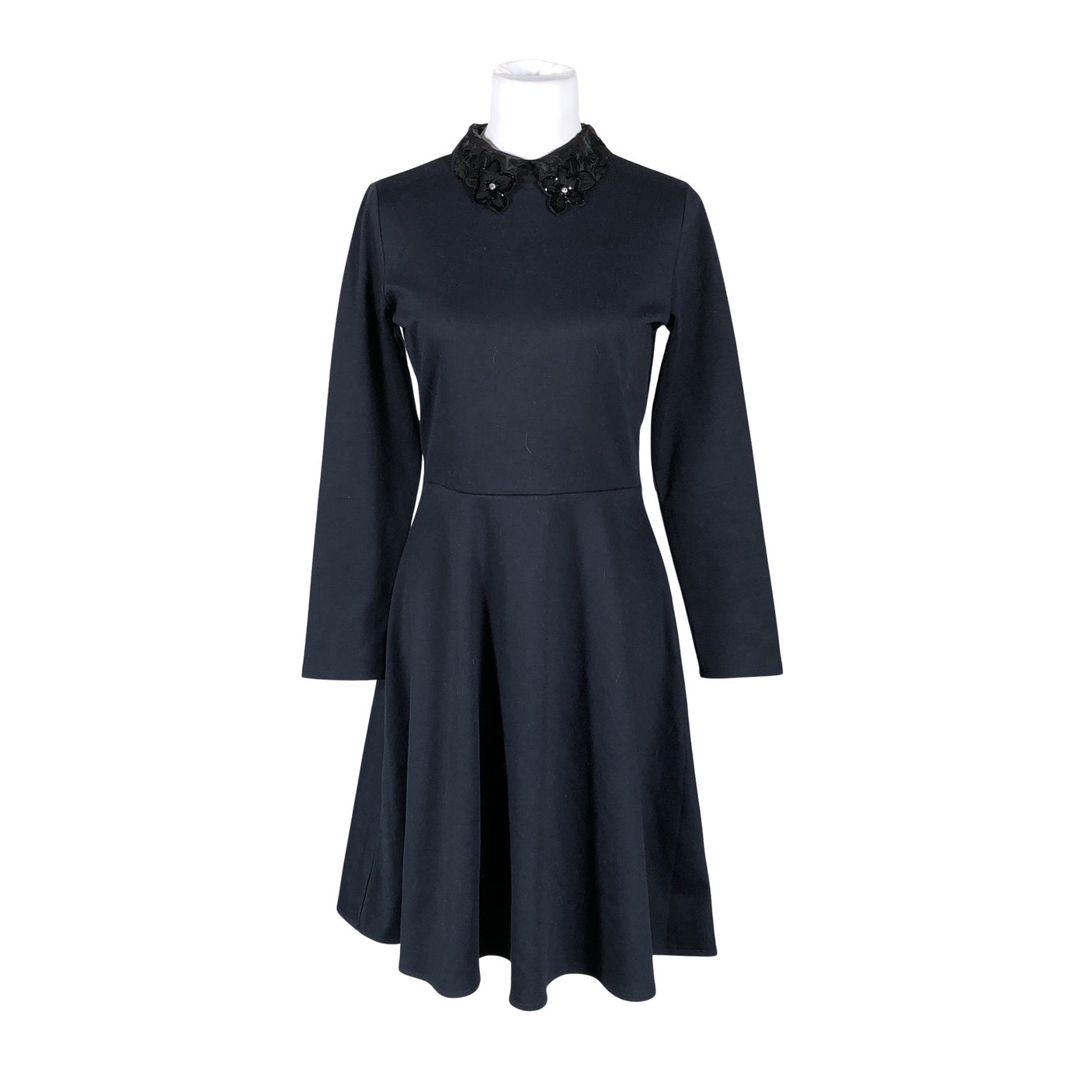 Unisex Monton - Trikotaažist kleit, suurus 38 - Sinine (1)
