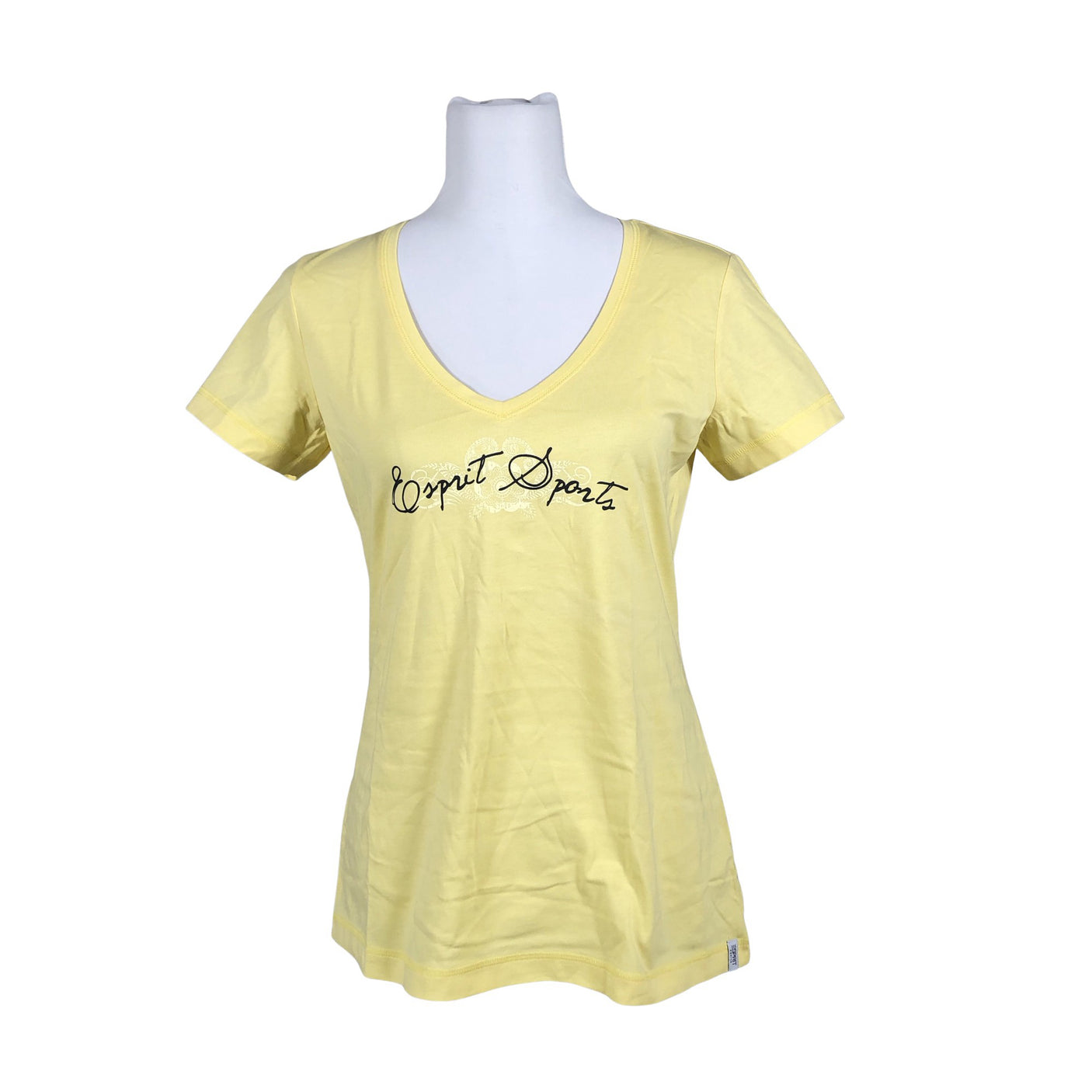 Unisex Esprit - T-särk, suurus 40 - Kollane (1)