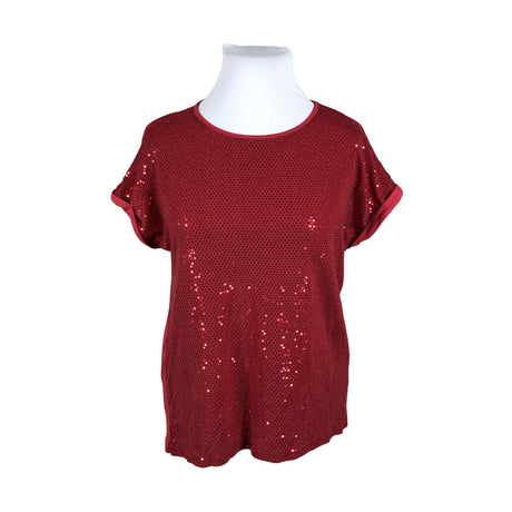 Unisex Peacocks - Trikotaažist tuunika, suurus 42 - Punane ()