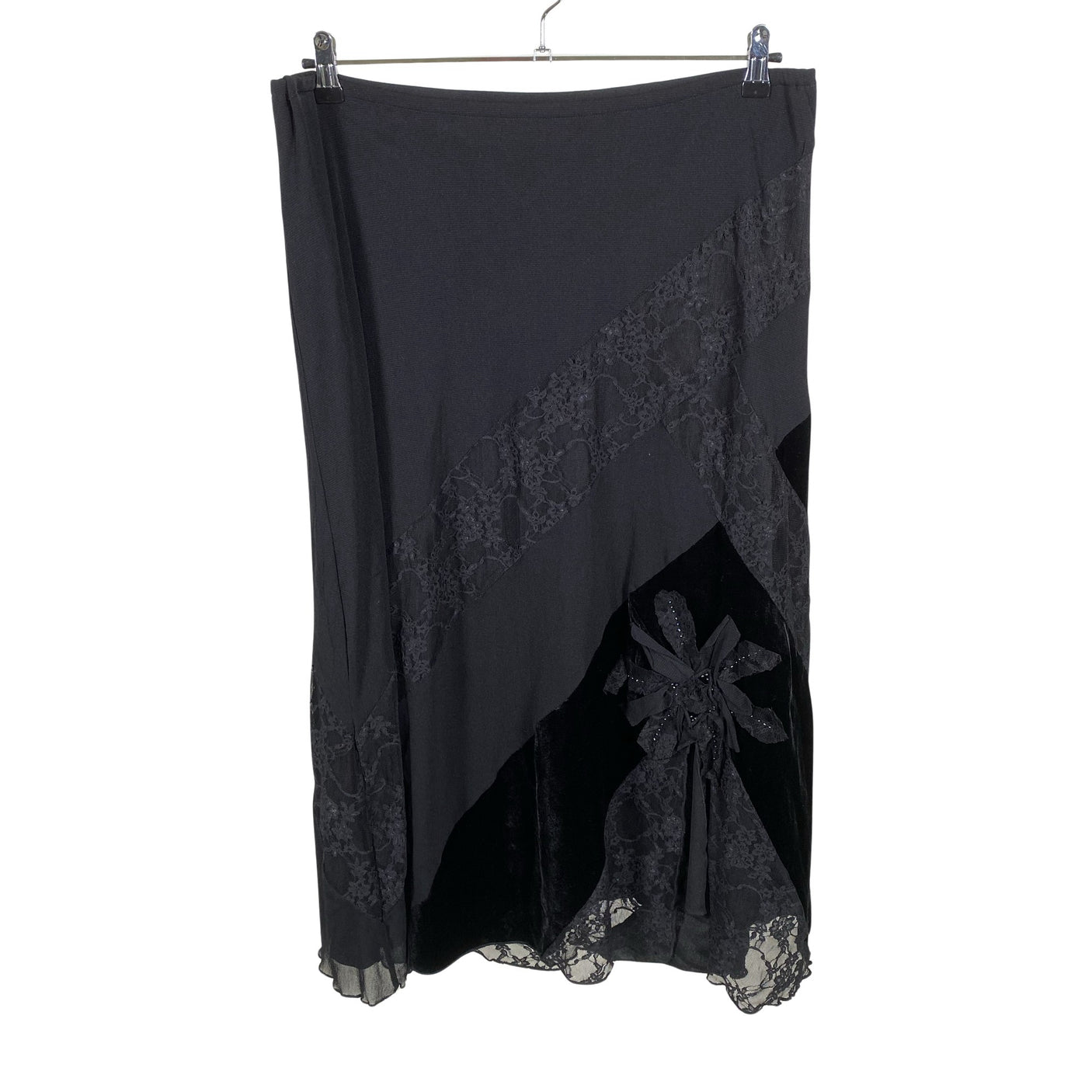 Unisex M&Co - Trikotaažist seelik, suurus 44 - Must (1)