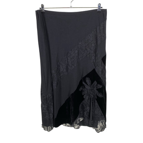 Unisex M&Co - Trikotaažist seelik, suurus 44 - Must ()