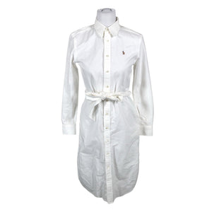 Unisex Polo Ralph Lauren - Mitteveniv kleit, suurus 34 - Valge (1)