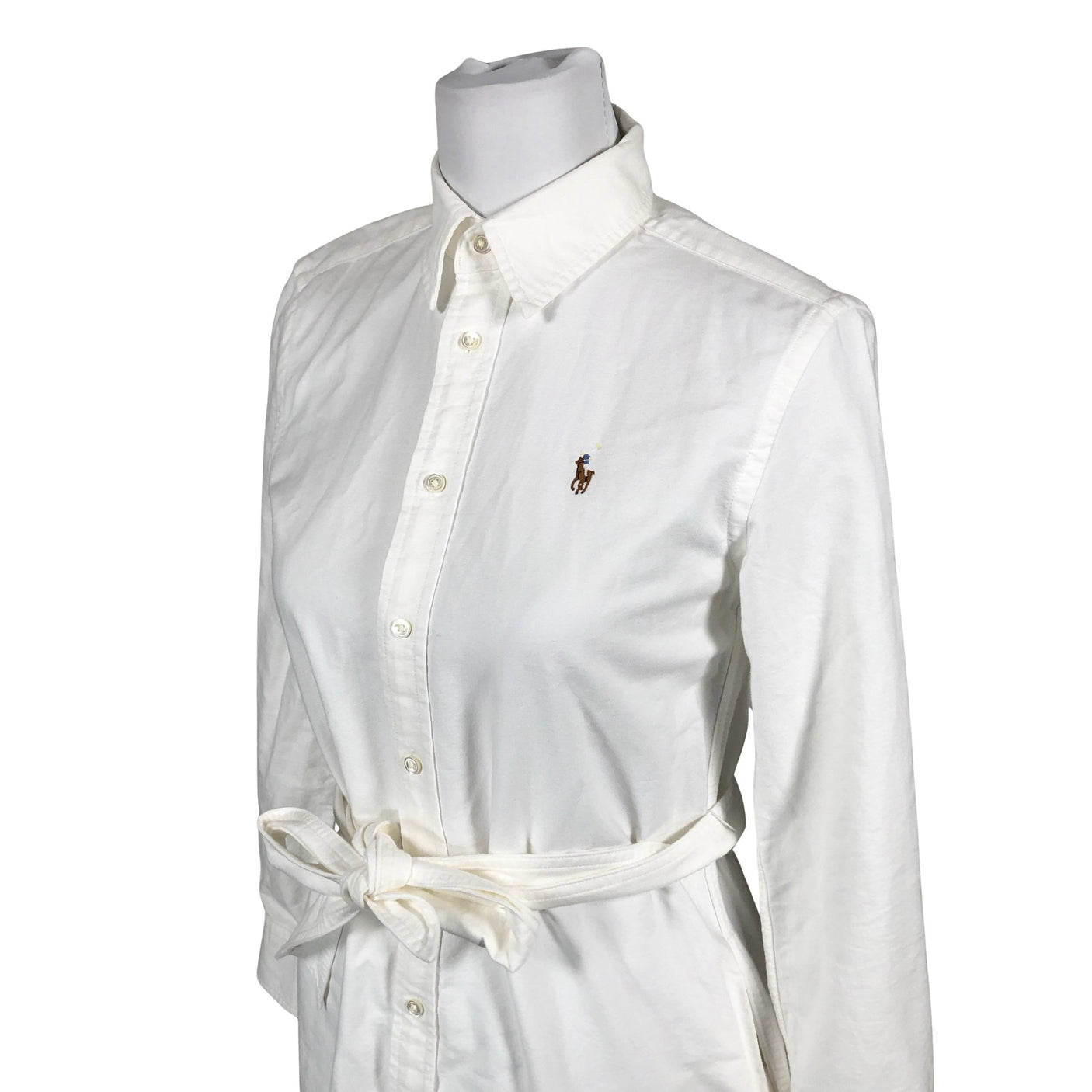 Unisex Polo Ralph Lauren - Mitteveniv kleit, suurus 34 - Valge (3)