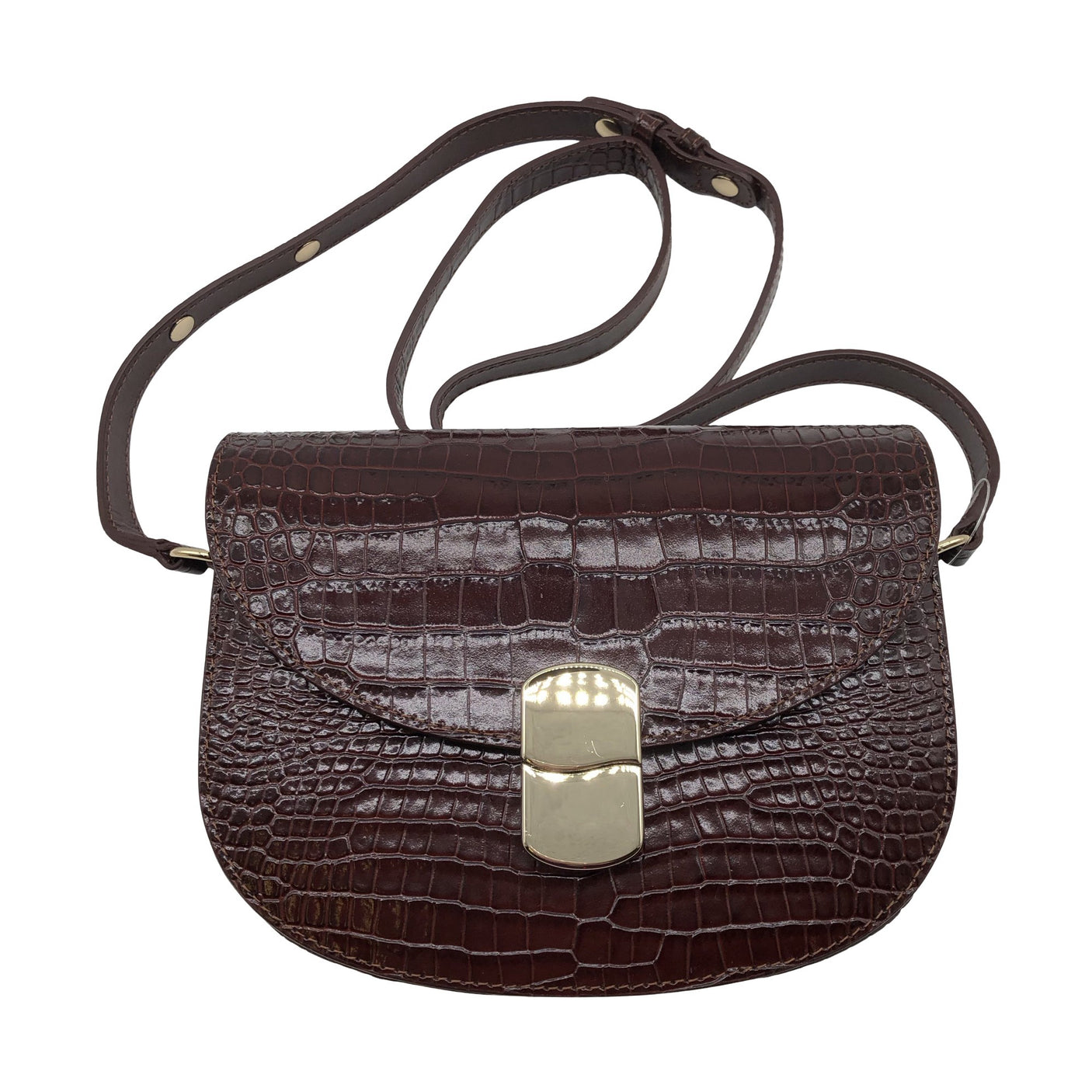 Unisex Sézane - Õlakott, suurus Mini - Pruun (1)