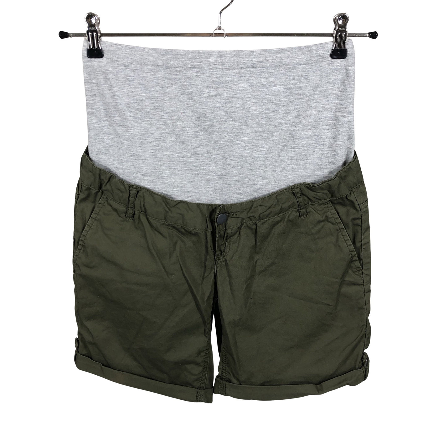 Unisex Mama Licious - Lühikesed püksid, suurus 36 - Roheline (1)