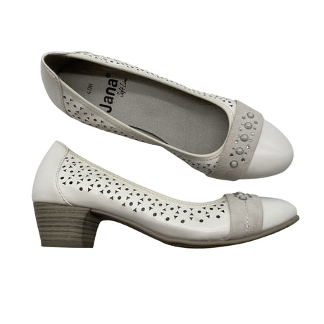 Unisex Jana - Kontsakingad, suurus 40 - Valge ()
