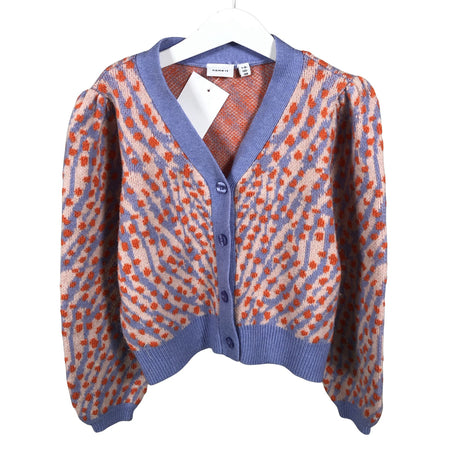 Unisex Name It - Kardigan, suurus 122 - 128 - Lilla ()