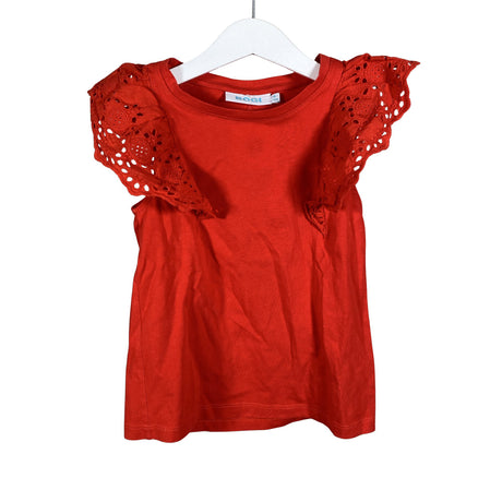 Unisex Bogi - Trikotaažist topp, suurus 116 - 122 - Punane ()