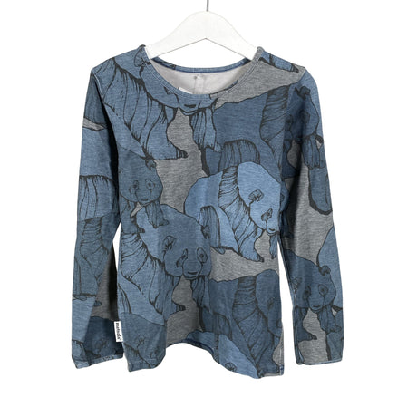 Unisex Metsola - Trikotaažist pluus, suurus 128 - 134 - Hall ()