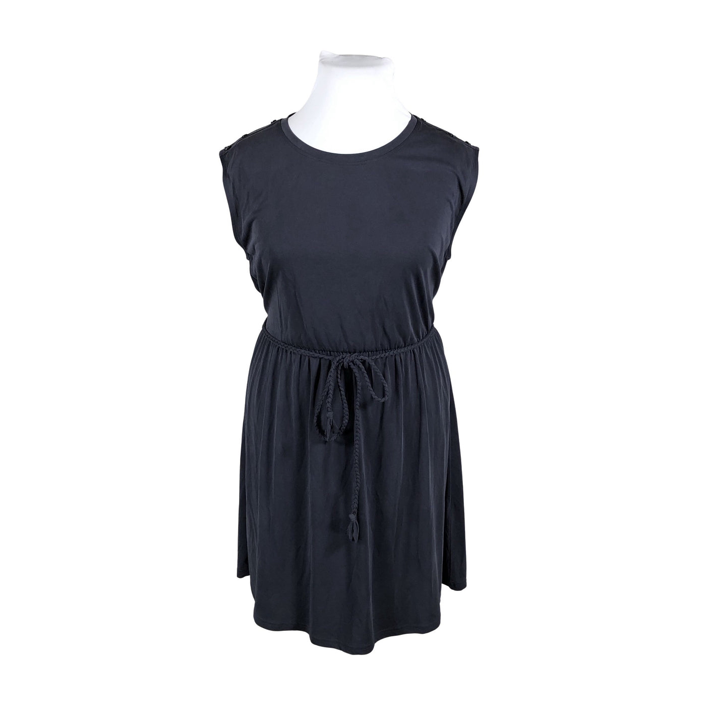 Unisex Nümph - Trikotaažist kleit, suurus 42 - Hall (1)