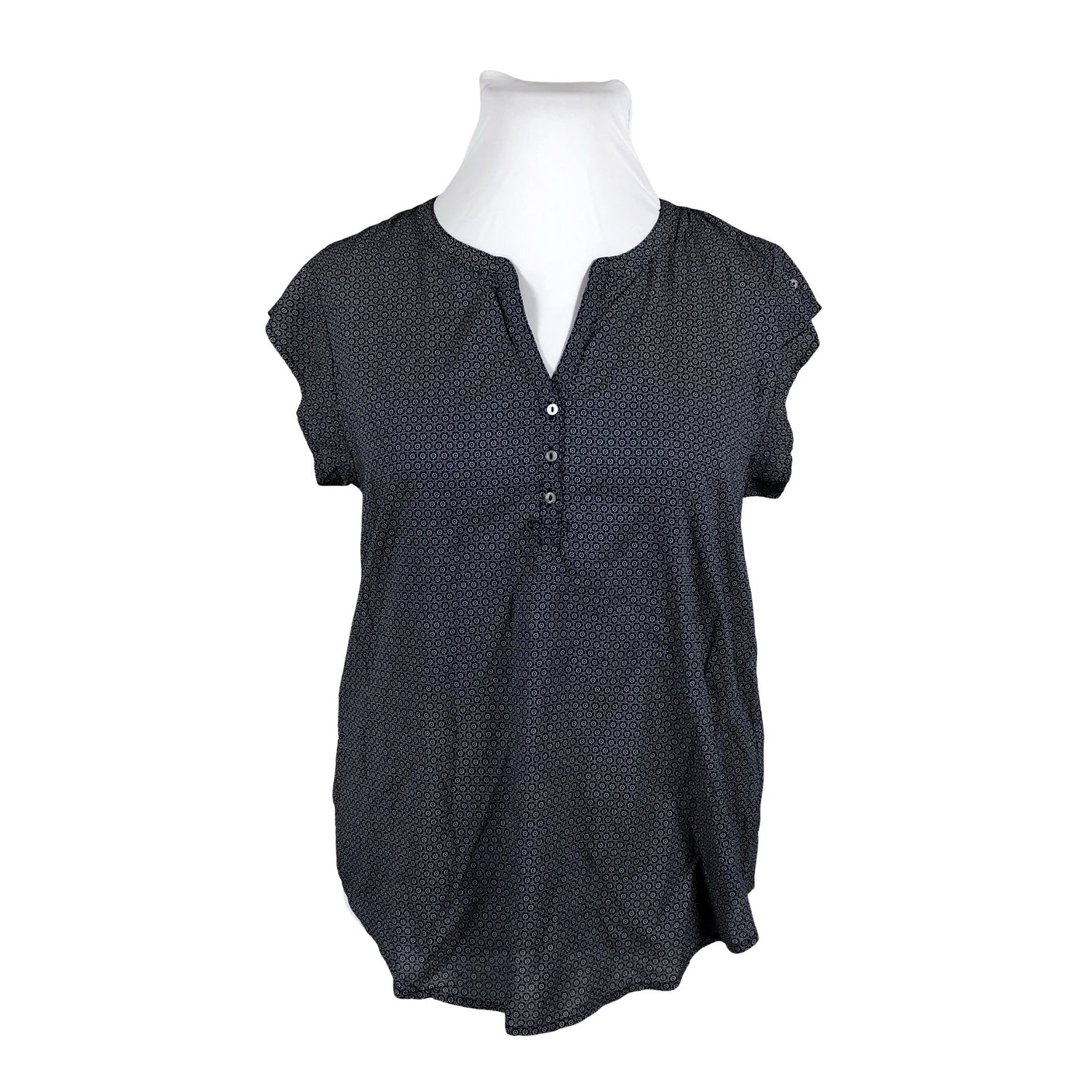 Unisex Esprit - Lühikeste käistega pluus, suurus 42 - Sinine (1)