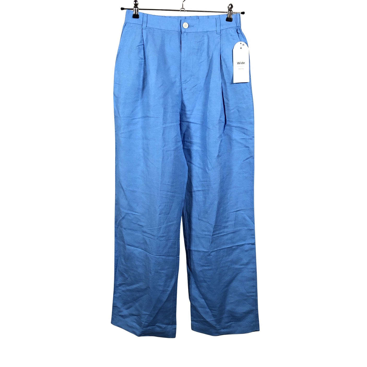 Unisex Lindex - Mittevenivad püksid, suurus 40 - Helesinine (1)