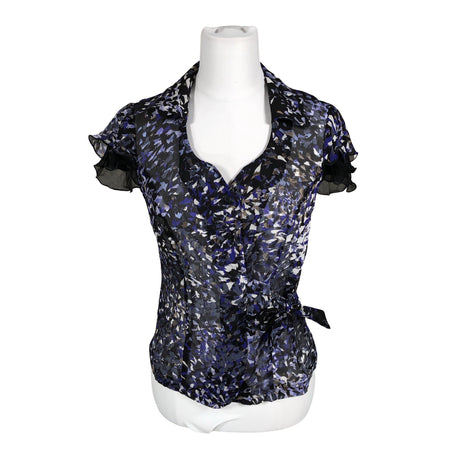 Unisex Voglia - Lühikeste käistega pluus, suurus 38 - Must ()