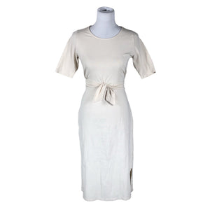Unisex Kaiko - Trikotaažist kleit, suurus 36 - Beige (1)