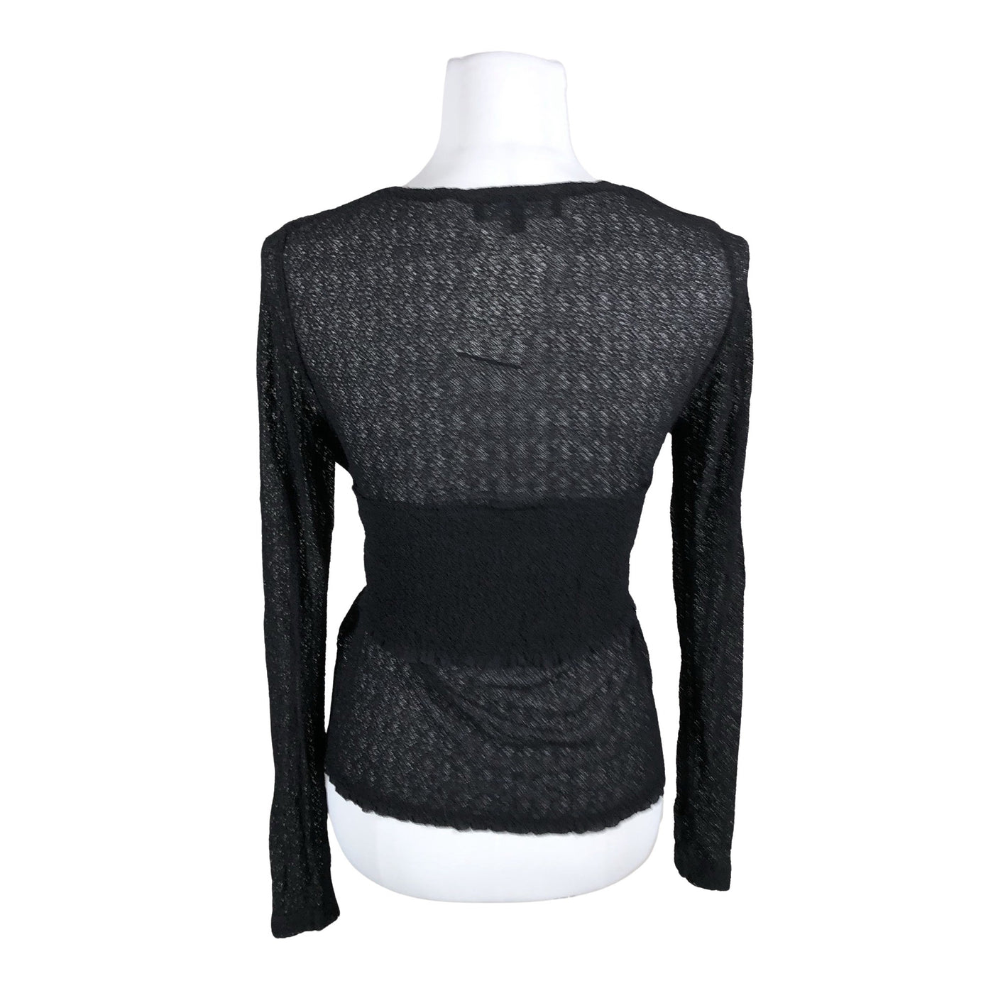 Unisex Evelin Brandt - Trikotaažist pluus, suurus 38 - Must (2)
