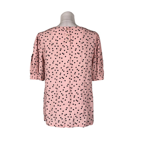 Unisex Marks&Spencer - Lühikeste käistega pluus, suurus 40 - Heleroosa (2)