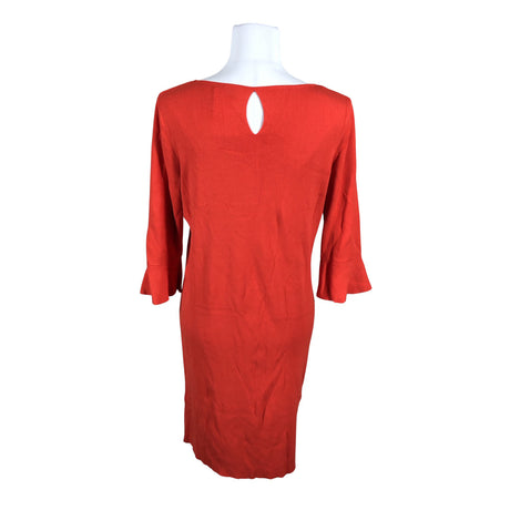 Unisex Tom Tailor - Kootud kleit, suurus 40 - Oranž (2)