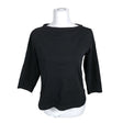 Unisex COS - Trikotaažist pluus, suurus 40 - Must ()