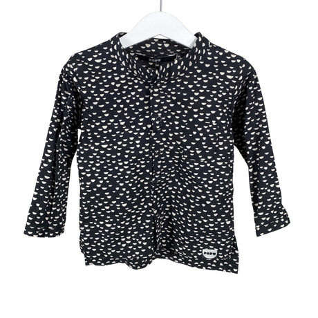 Unisex Papu - Pluus, suurus 86 - 92 - Must ()