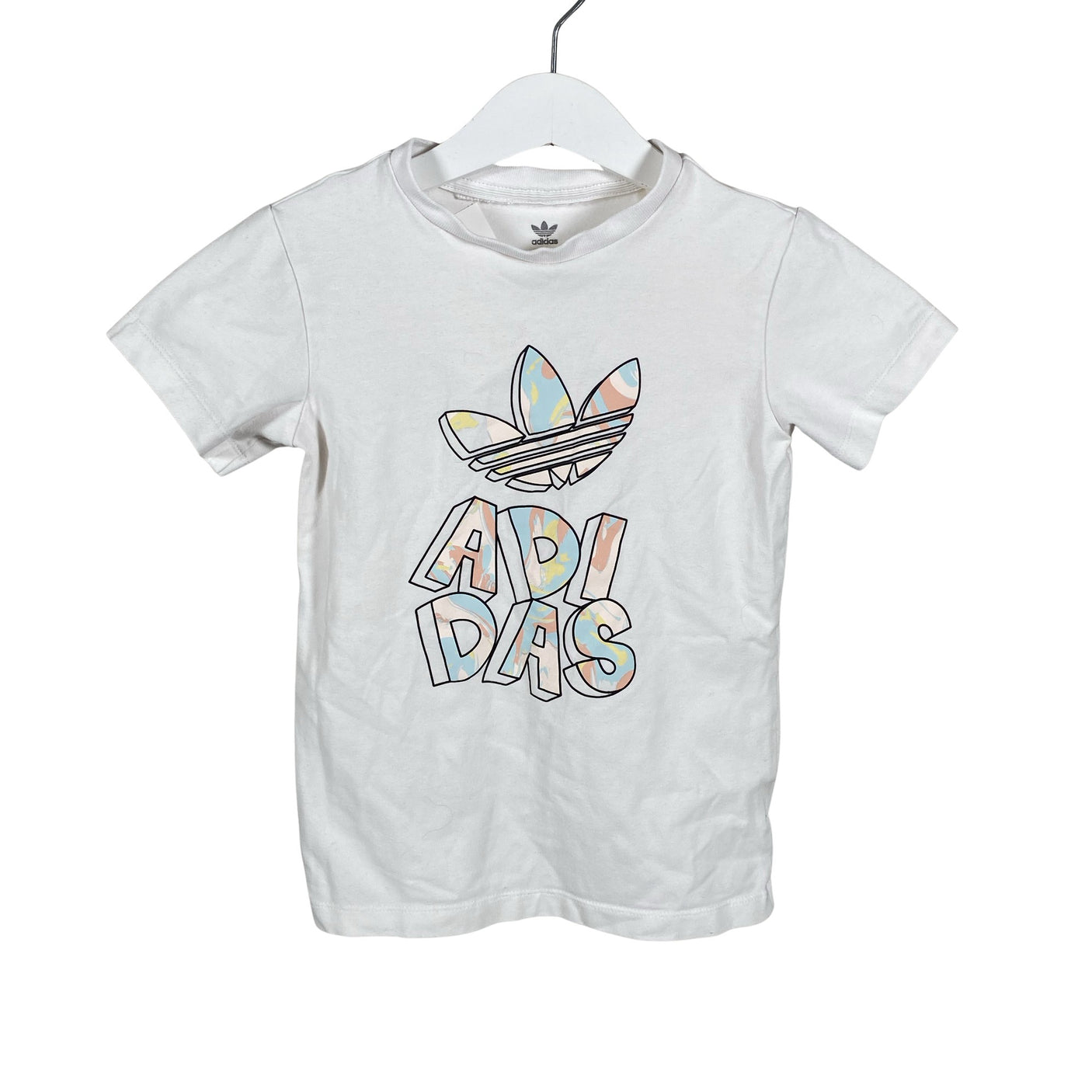 Unisex Adidas - T-särk, suurus 92 - 98 - Valge (1)